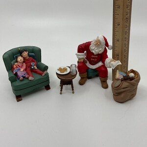 Hallmark 2002 Santa ornaments collection “Santa’s Big Night” Membership Ornament