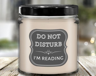 Reading candle, book candle, funny reading candle, candle for book lovers, book lover candle, bookish, books