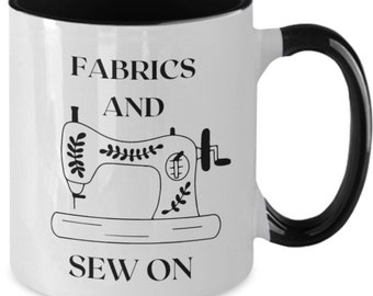 Sewing mug, work mug, seamstress mug, sewing gifts, seamstress gifts, tailor mug