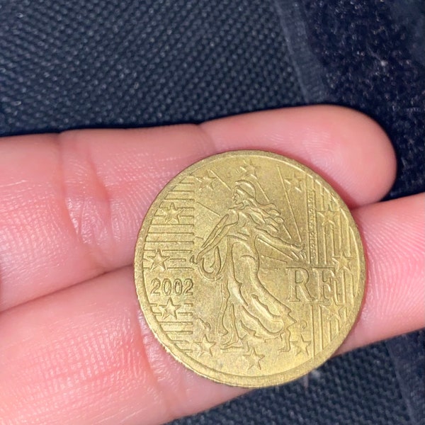 Rare 50 cent coin of 2002