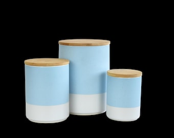 Vintage Ivy Canister Set - 1980s Kitchen Storage - Calloway