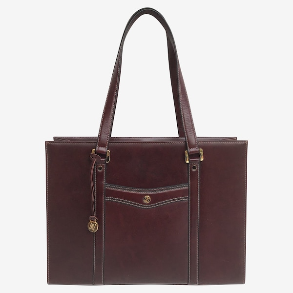 Gold Pfeil Hameln Luxury Shoulder Bag, Vintage, Leather, Original Goldpfeil, Long Shoulder Straps, unused