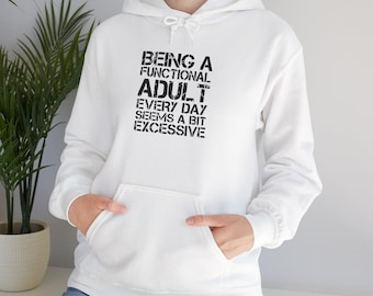 Sudadera divertida y funcional para adultos: regalo con humor sarcástico