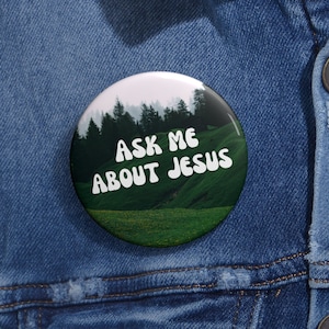 Christian pins Bible pins ask me about Jesus pins Christian gifts Bible study gifts Christian college gifts John 3 16 pins