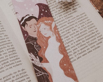 Feyre & Rhysand  - Handmade Bookmark