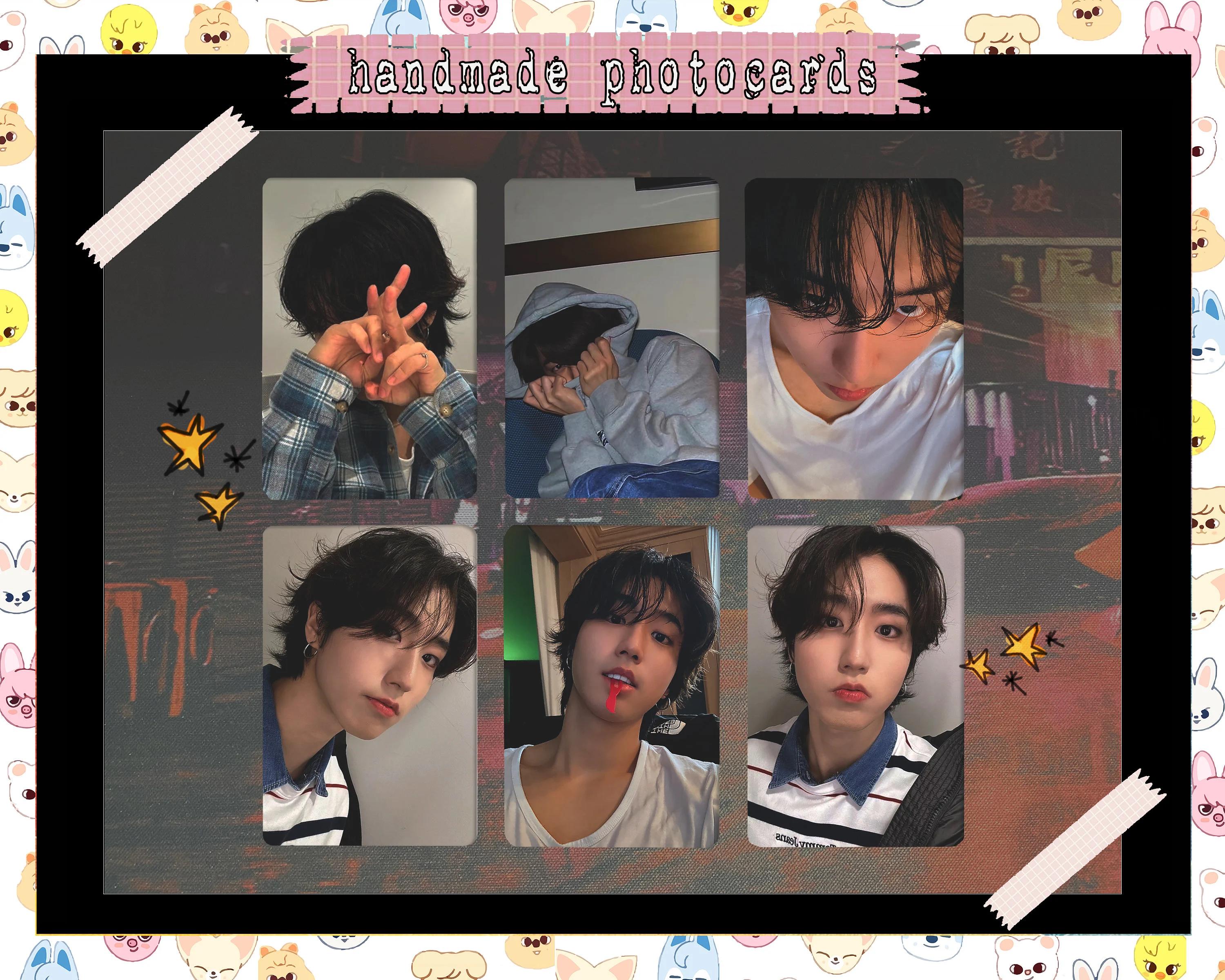 SKZ - Hanji handmade photocards - bias set 12