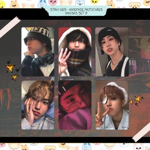 Stray Kids - Han handmade set 14 - photocards bias
