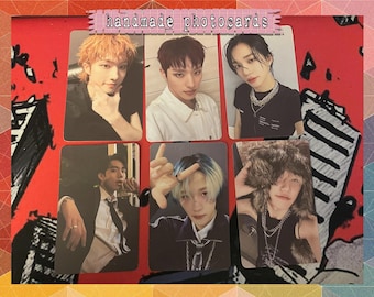 P1h - Ot6 handmade photocards - bias set