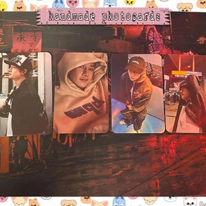 Skz - Channie handmade photocards - bias set 9