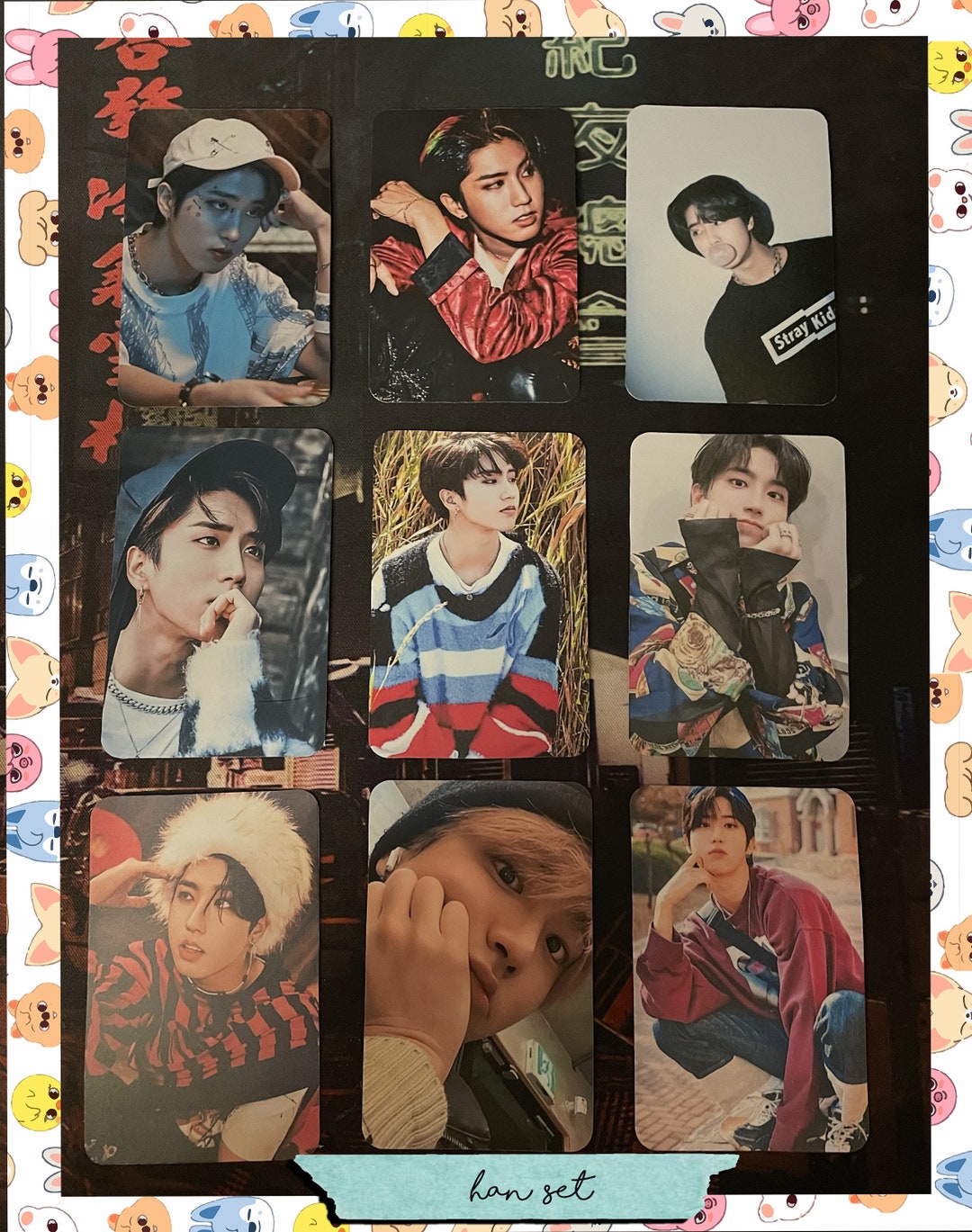 Stray Kids - Han Handmade Set 1 - Photocards Bias - Etsy