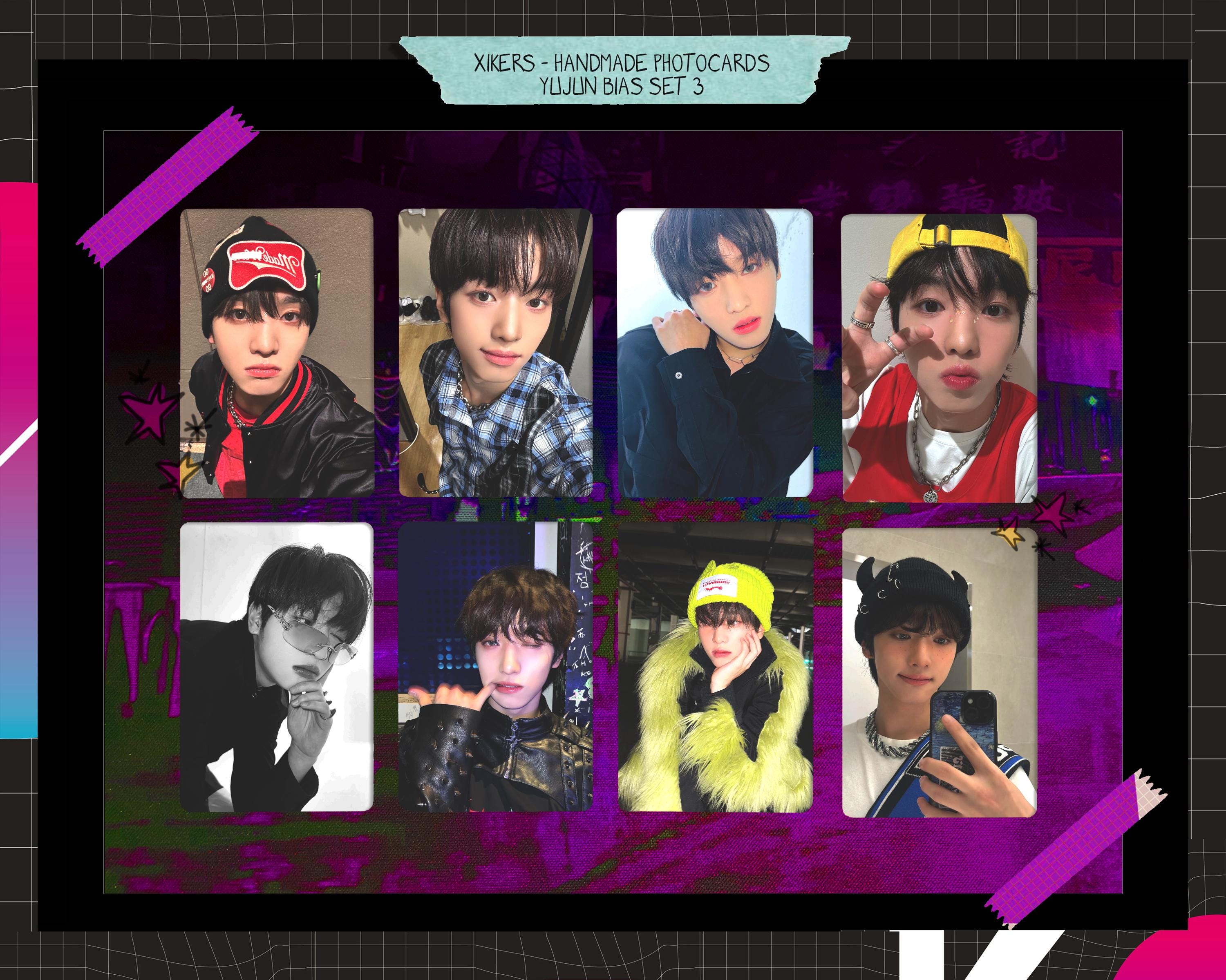 Xikers - Yujun Handmade Set 3 - Photocards Bias Set - Etsy