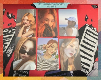 Itzy - Yeji handmade set 5 - photocards bias