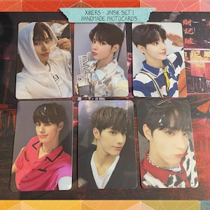 Cartes photo non officielles faites à la main - set 1 Jinsik - Biais des Xikers