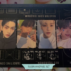 TXT - Soobin handmade set 1 - photocards bias