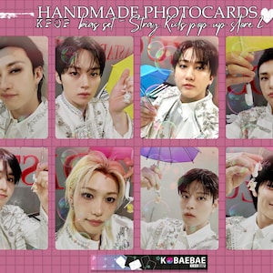 Stray Kids - Handmade photocards - bias set Pop up store 2 - holographic