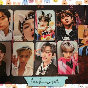 Stray Kids – Lee Know handgemachtes Set 4 – Fotokarten schräg