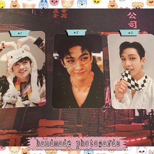Skz - Channie handmade photocards - bias set 6
