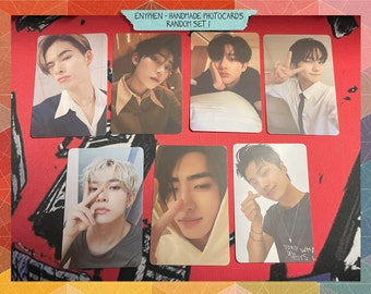 Enyphen - handmade photocards random set 1 - bias set