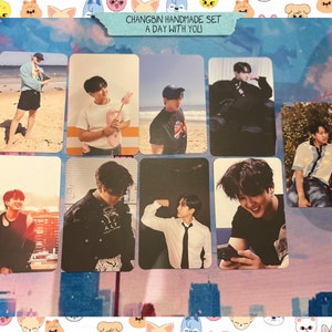 Stray Kids - Conjunto Changbin feito à mão: um dia com você - viés de cartões de fotos