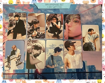 Stray Kids - Han handmade set: a day with you - photocards bias