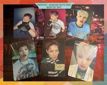 Handmade unofficial photocards - set 1 Keeho - P1harmony bias
