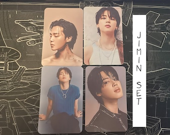 Jimin - handmade photocards set - BTS photocards bias