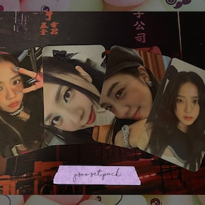 Blackpink Bias Pack – 4 handgefertigte Fotokarten – ot4