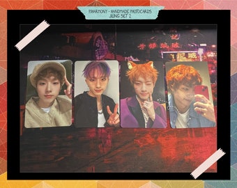 Handmade unofficial photocards - set 2 Jiung - P1harmony bias