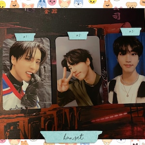 Stray Kids - Han handgemaakte set 3 - fotokaarten bias