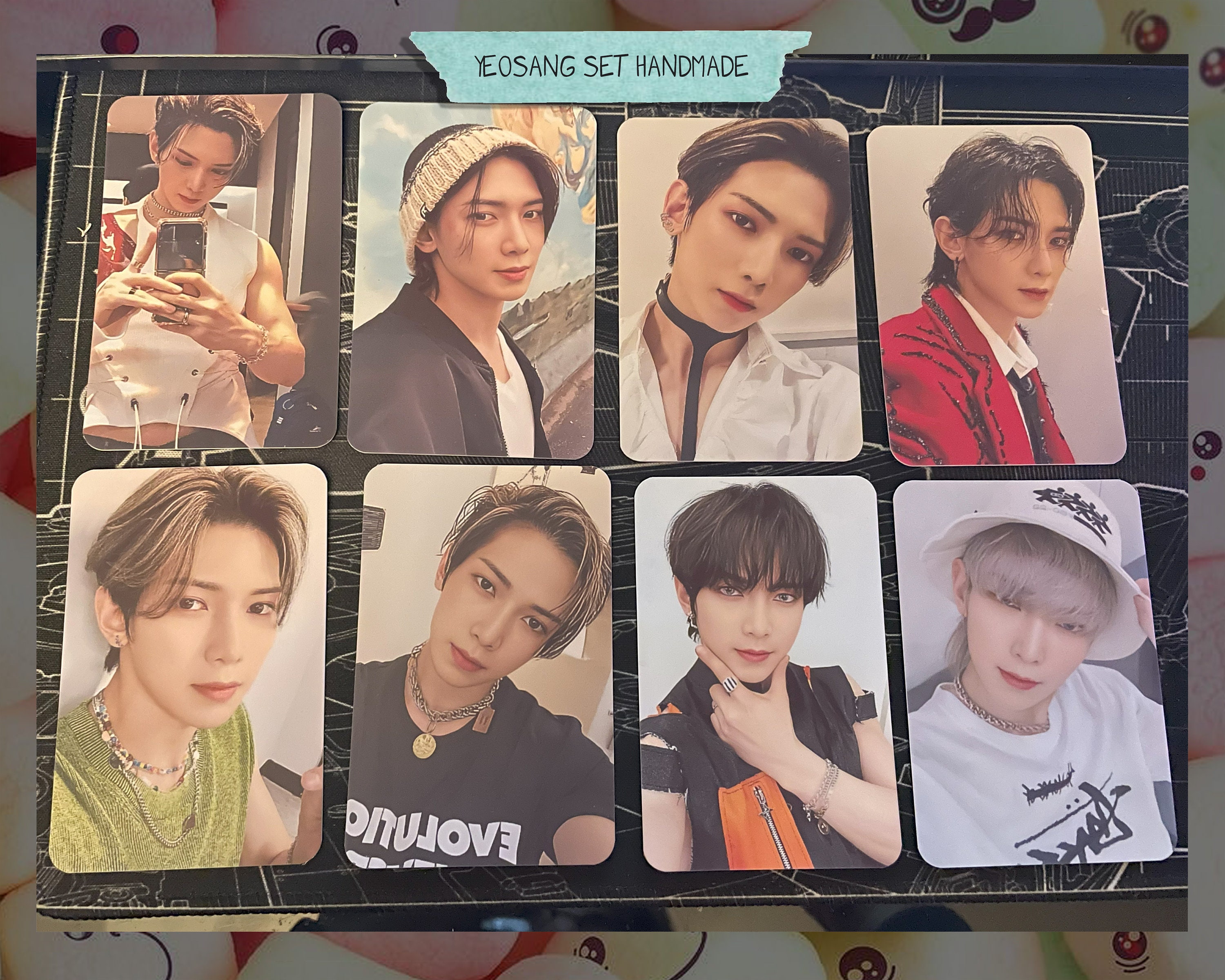 Ateez Yeosang Handmade Set 2 Photocards Bias - Etsy