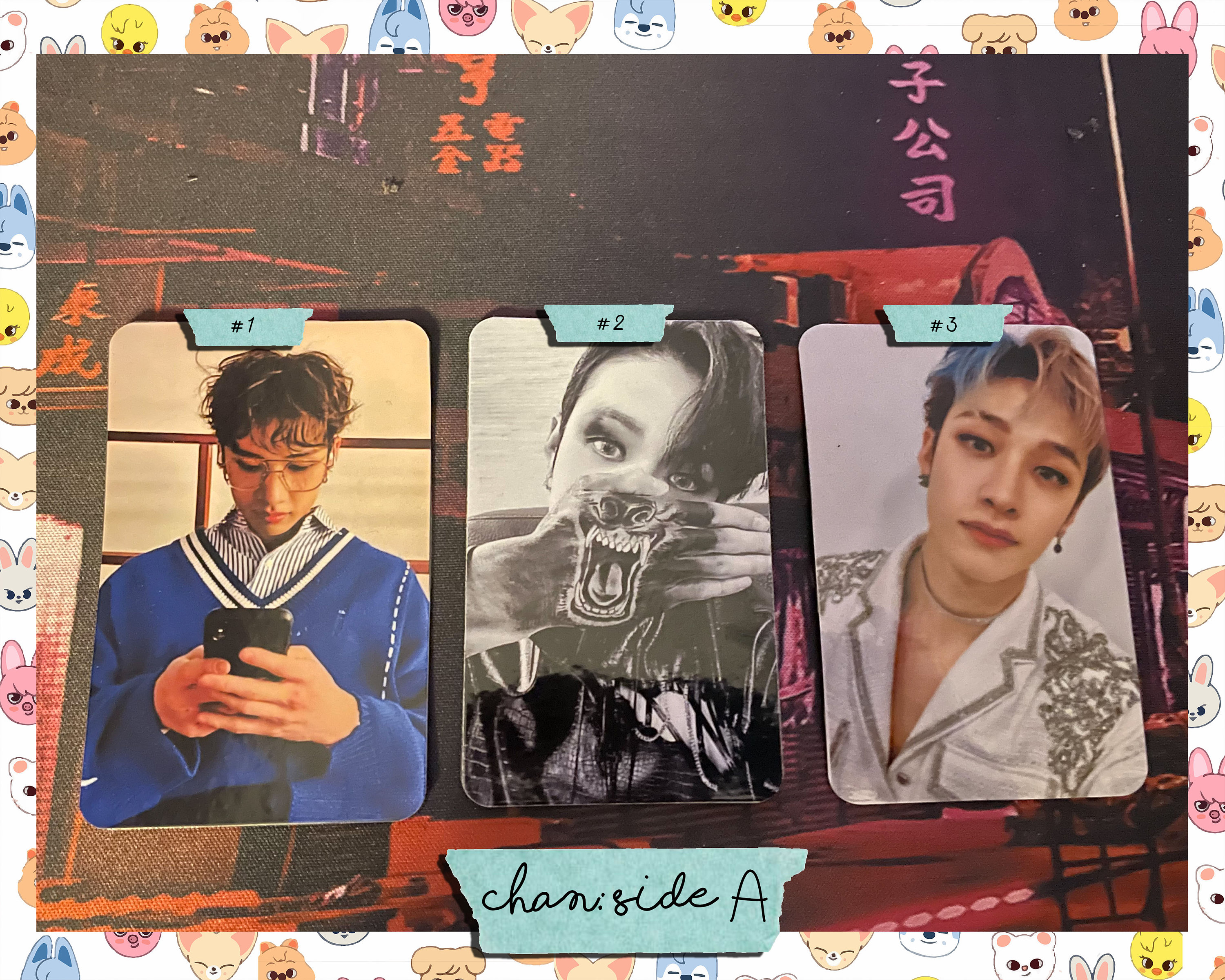 Stray Kids Bang Chan Double Side Handmade Set Photocards Bias - Etsy