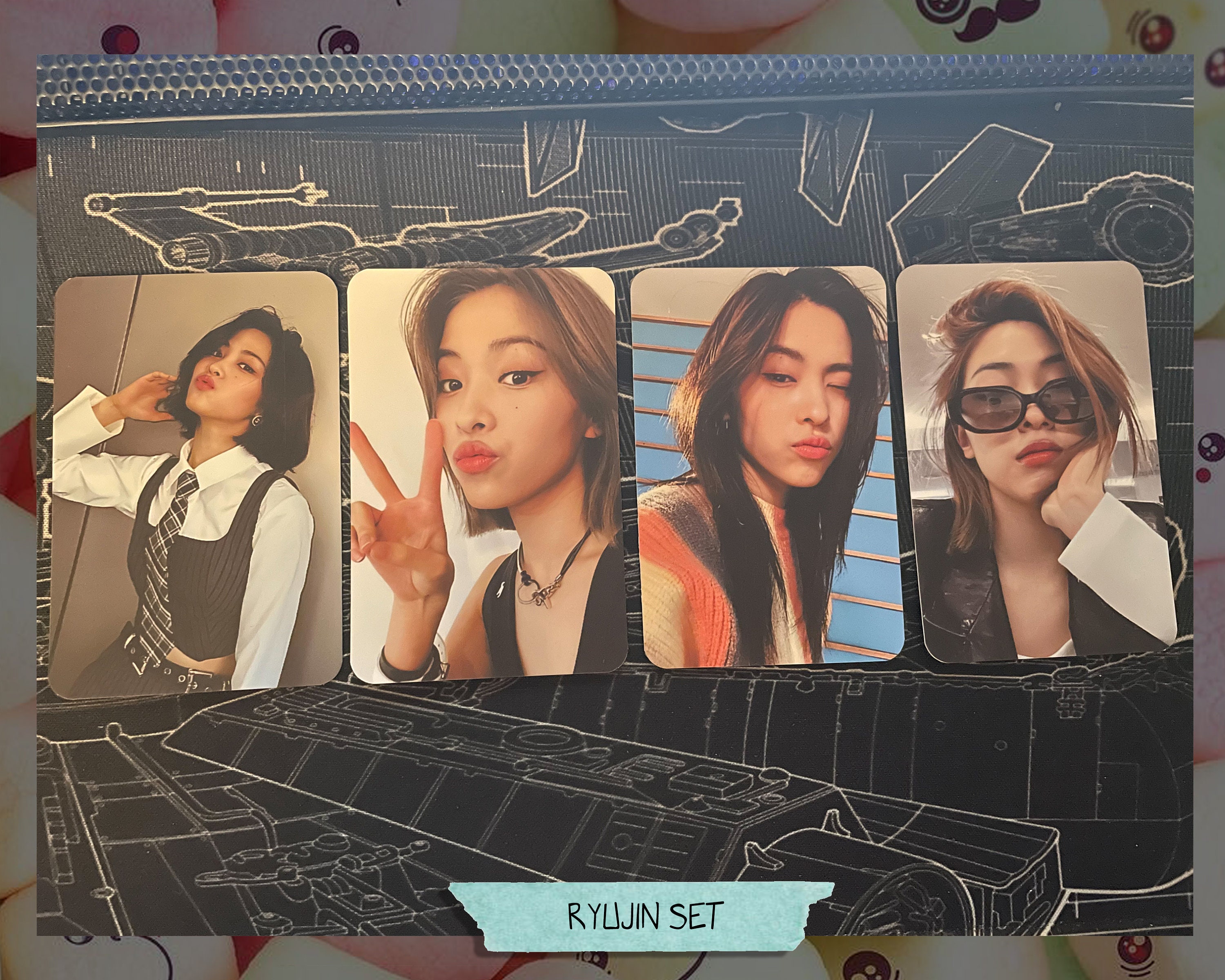ITZY Ryujin Photocard Apple Music POB Lucky Draw Crazy In