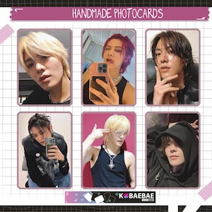NCT 127 JOHNNYセット NCT 127 - Handmade Johnny Set 1 - Photocards Bias - Etsy