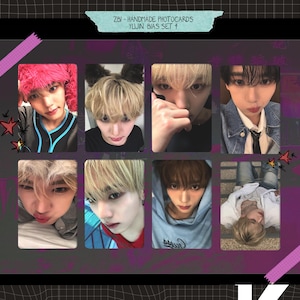 Zb1 - Cartes photo faites à la main Yujin - jeu de biais 4