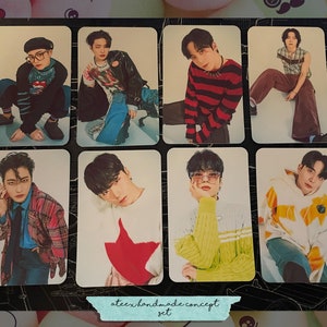 Ateez - Concept model handgemaakte set - fotokaarten bias