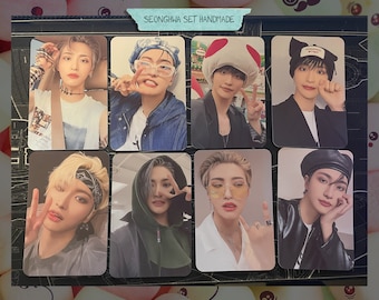 Ateez - Seonghwa handmade set 2 - photocards bias