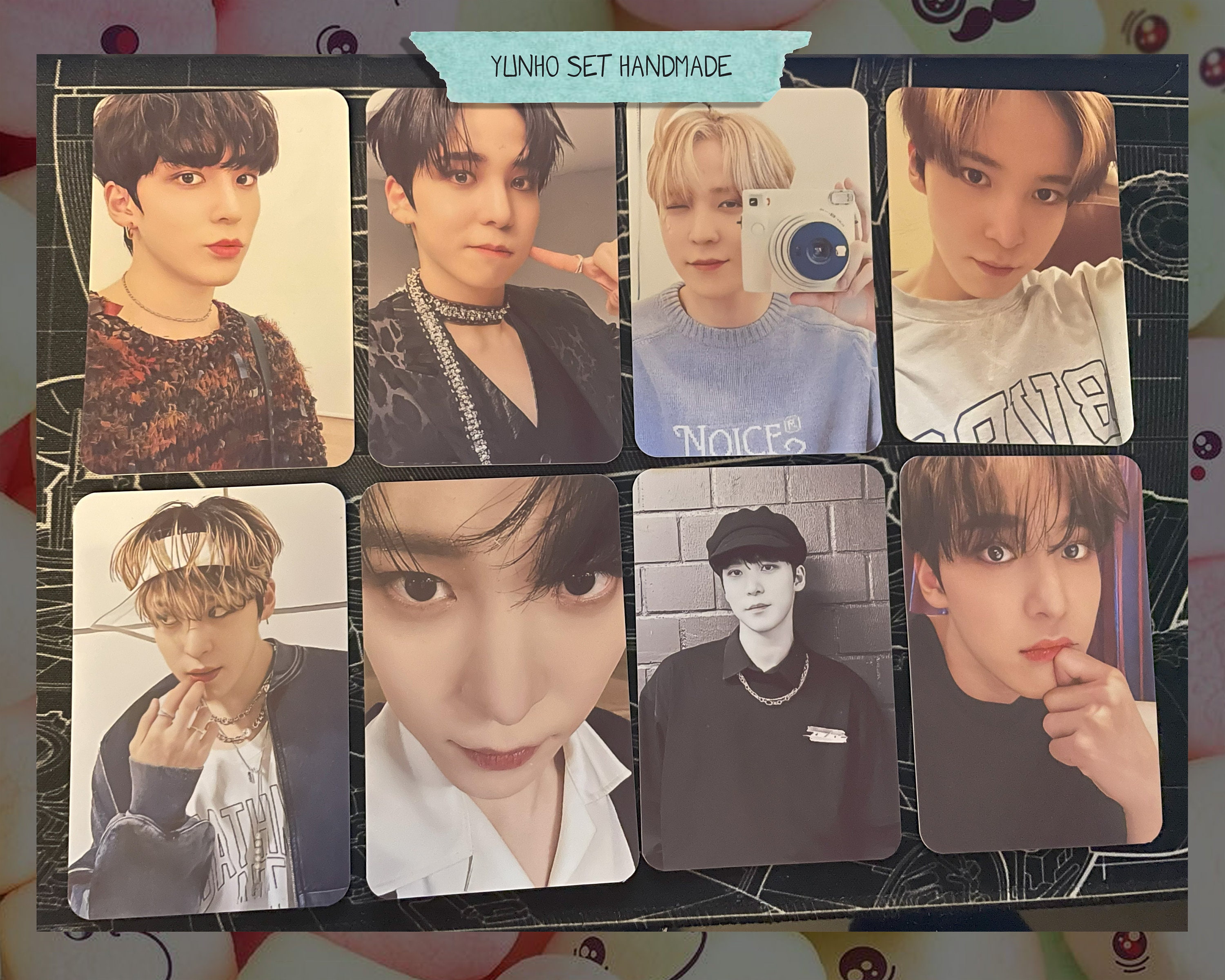Ateez - Yunho Handmade Set 2 - Photocards Bias - Etsy