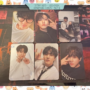 Stray Kids – Changbin handgemachtes Konzeptset 8 – Fotokarten-Voreingenommenheit