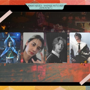 Xdinary Heroes – Jooyeon handgemachtes Set 2 – Fotokarten schräg
