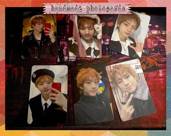 P1h - Jiunie handmade photocards - bias set 1