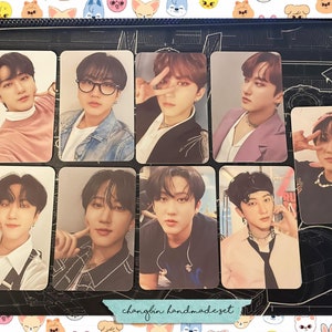Stray Kids - Changbin handgemachtes Set 4 - Fotokarten Boas