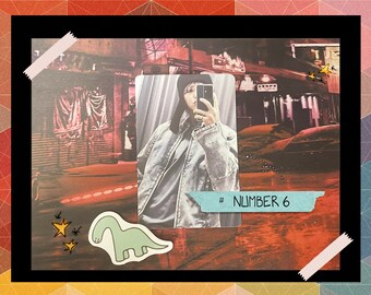 No User For A Name ポスター おまけ付き Handmade Unofficial Photocards - Set 3 Hoshi - Seventeen