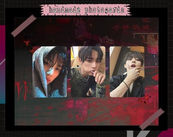 TBZ - Sunwoo handmade photocards - bias set 1