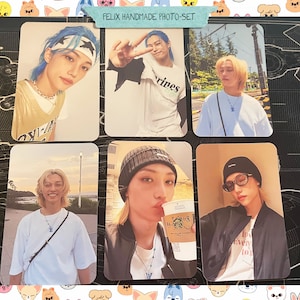 Stray Kids - Felix handgemachtes Set 7 - Fotokarten voreingenommen
