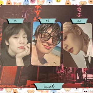 SKZ - Innie handmade photocards - bias set 2