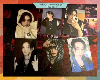 Handmade unofficial photocards - set 1 Theo - P1harmony bias