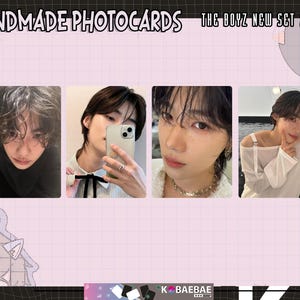 The boyz - handmade photocards - Chanhee - New bias set 3