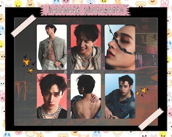 SKZ - Channie NyL handmade photocards - bias set