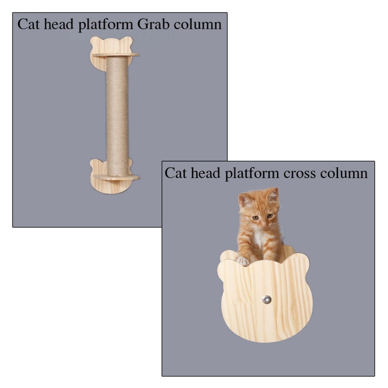 Modern Cat Wall Furniture Cat Wall Furniture Cat Climbing Etsy