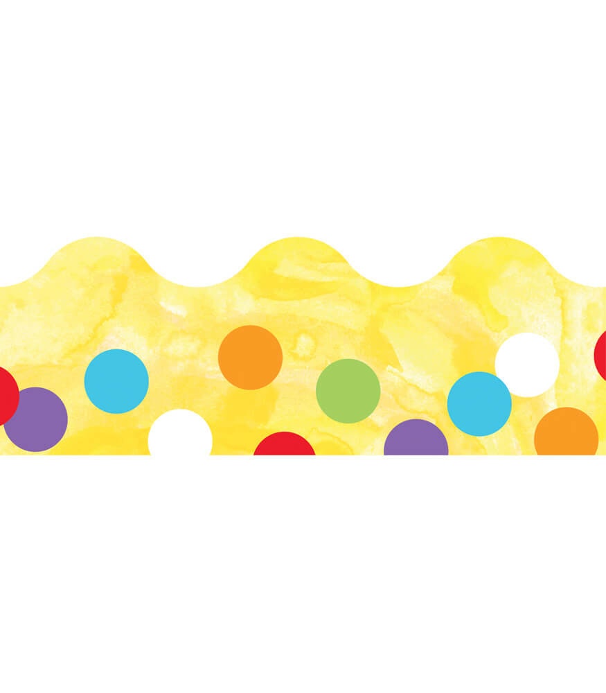 Celebrate Confetti Printable Bulletin Board Borders, Bright & Colorful